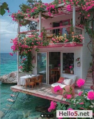 I’d like to suggest a cute small beach house for summer with flowers all around similar to the photos shown or a Key West style beach house! And with bright sunshine!  Thank you